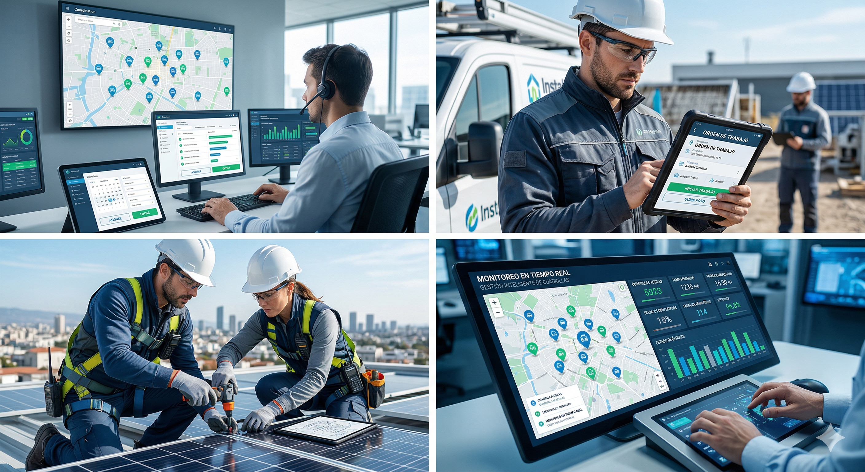 Plataforma Teknos — gestión de tickets y técnicos para empresas de seguridad electrónica